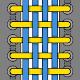 Checkerboard Lacing diagram