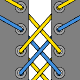 Double Lacing diagram