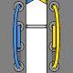 Footbag Lacing diagram