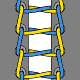 Ladder Lacing diagram