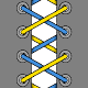 Over Under Lacing diagram