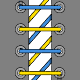 Sawtooth Lacing diagram