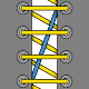 Shoe Shop Lacing diagram