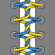 Twistie Lacing diagram